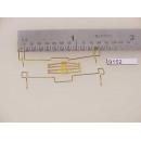 9152 - Coupler Lift Bars, 'V' shaped , w/ raised levers , w/ eyelets, G.E. Dash 8  - Pkg. 2